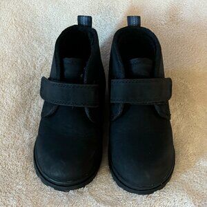 CAT & JACK MAGNUS Toddler Boy's Ankle Boots Size 9 in color Black